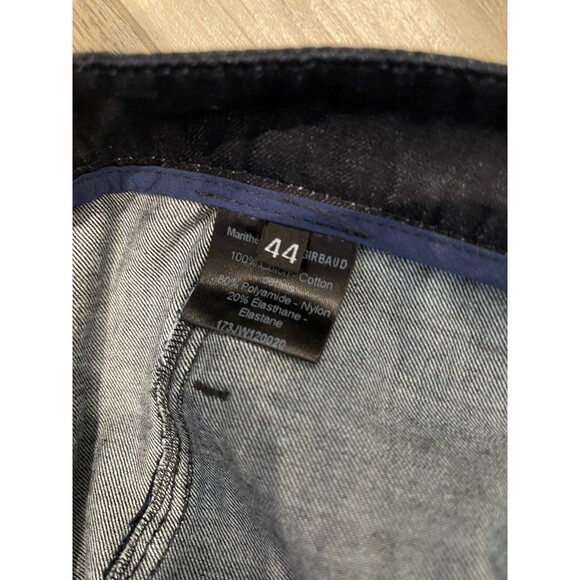 Marithe Francois Girbaud Blue Jeans Vintage Designer Womens 44 Wide Leg Barrel - Picture 4 of 6